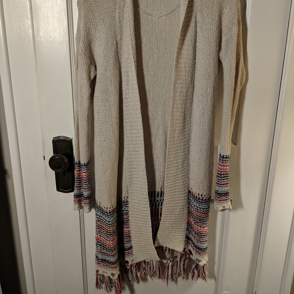 Roxy tassel cardigan